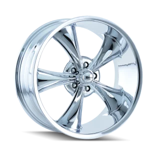 Ridler – 695 – Chrome – 17″x7″ 0mm – Summer Wheels – 695-7761C